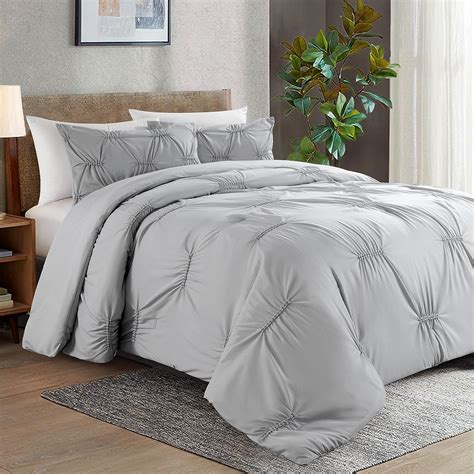 Amazon.com: HOMBYS 120x120 Oversized King Comforter Set, 3 Piece Ultra ...