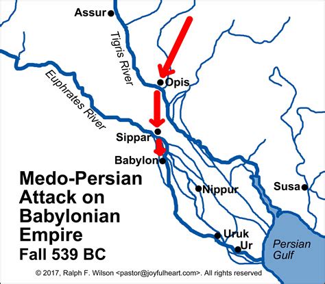 Medo Persian Empire Map