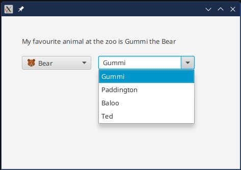 Combo Boxes Java 的图像结果