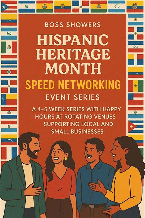 Hispanic Heritage Month Speed Networking Happy Hour Series, Sangria ...