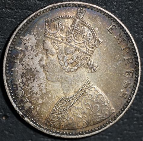 Buy 1890 B Victorian Silver One Rupee British India Online in India - Etsy