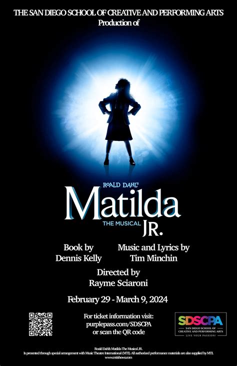 Roald Dahl’s Matilda the Musical Jr. - San Diego Magazine
