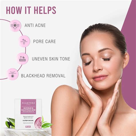Glamveda Glycolic acid & Salicylic facial kit 40gm – Glamveda Skincare