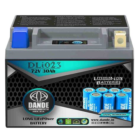 Lithium Ion Batteries (Dande DLi 72V Series) : Amazon.in: Electronics