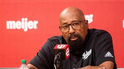 Indiana basketball coach Mike Woodson talks at Big Ten media days