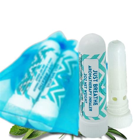 Buy 2 Pack “Just Breathe” Non-Medicated Nasal Relief Inhaler w/Menthol ...