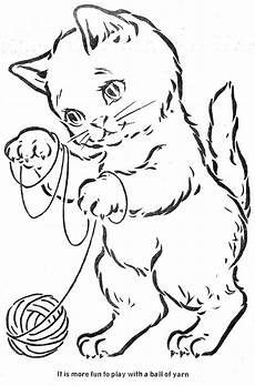katzenbabys ausmalbilder the three kittens coloring books vintage 1 katzenbabys ausmalbilder the three kittens coloring books vintage 1