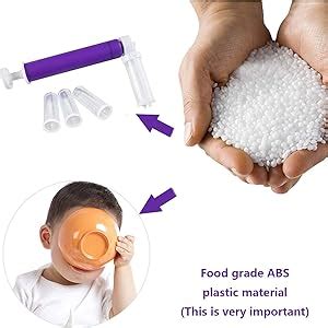 Buy JEYANG Manual Airbrush for Cakes Glitter Decorating Tools, DIY ...