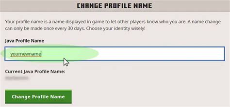 Image result for How to Change Name in Minecraft Java Edition