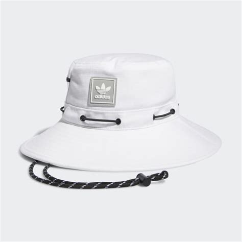 adidas Utility Boonie Hat - White | Free Shipping with adiClub