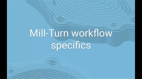 Image result for Mastercam Mill Turn Tutorial