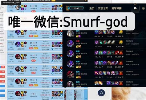 美服lol晋级大师 - SMURFGOD英雄联盟代练陪玩 - 专业陪玩代练服务，快速提升LOL段位