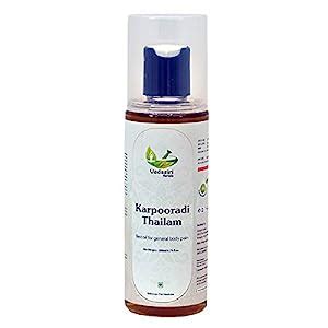 Vedagiri Karpooradi Thailam 200ml-classical ayurveda : Amazon.in ...
