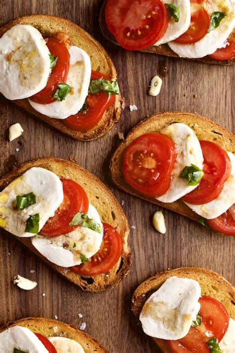 Easy Bruschetta Recipe with Mozzarella and Tomato Basil Cucina by Elena