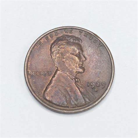 1929-S Lincoln Head Wheat Cent | Property Room