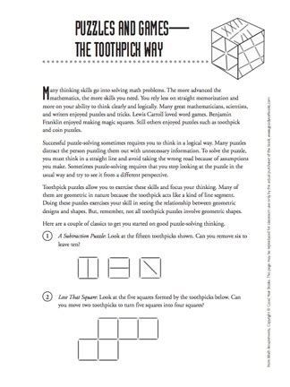 Image result for Toothpick Math Puzzles