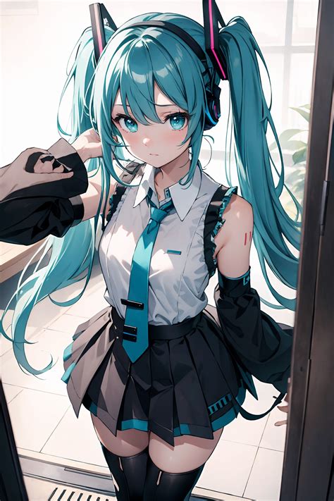 Hatsune Miku {2} by Vitoryt on DeviantArt