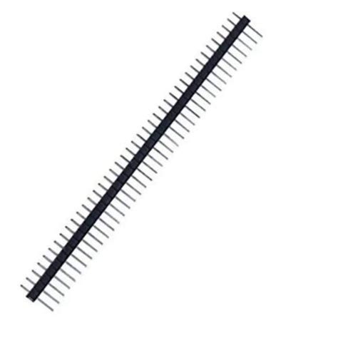 Buy 40 Pin Berg Strip Female Squre HoleType Male Type pins spaced at 2mm