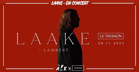 LAAKE + Lambert - Le Trianon - PARIS - 28.11.23, Le Trianon, Paris, 28 ...