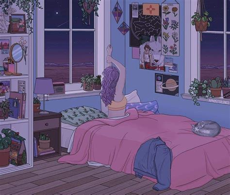 aesthetic anime bedroom ideas