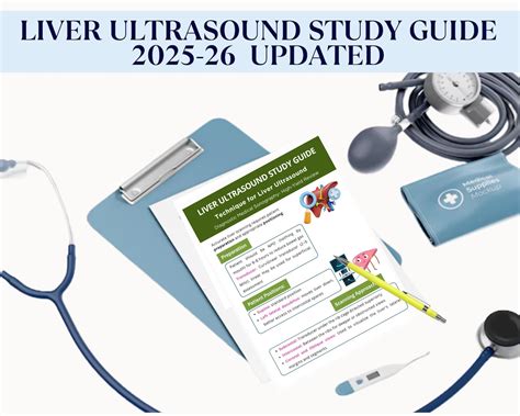Ultrasound Liver Study Notes | SPI Exam Prep | Abdomen & Small Parts Sonography PDF | Lecture ...