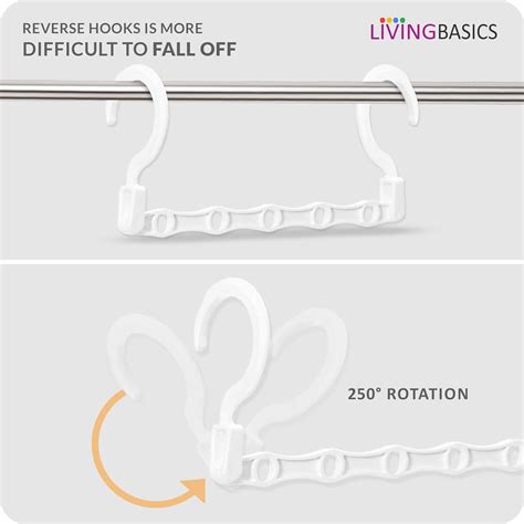 LivingBasics 5 in 1 Magic Hanger/Magic Hanger for Wardrobe/Magic Folda ...