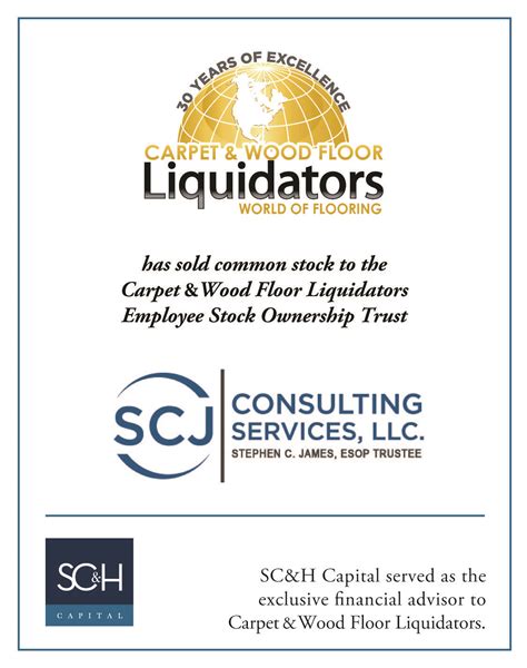 SC&H Capital Advises Carpet & Wood Floor Liquidators on the Sale of ...