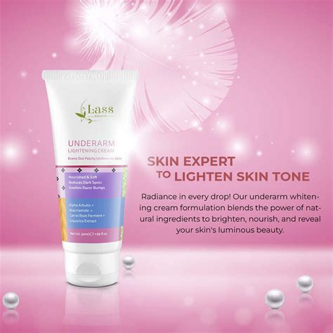 Buy Underarm Lightening Cream for Dark Spots | Lass Natural – Lassnatural
