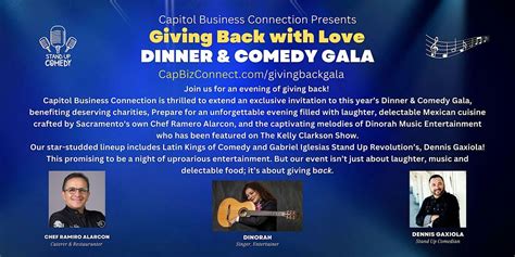 Giving Back with Love Dinner and Comedy Gala (charity event), 6676 ...