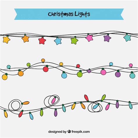 Images de Guirlande lumineuse dessin – Téléchargement gratuit sur Freepik