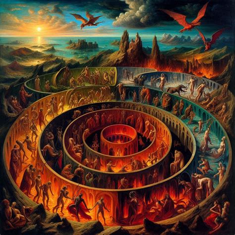 Nine circles of hell by Rosalind-IU on DeviantArt