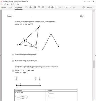 Chapter 2 Geometry Test 的图像结果