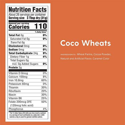 Malt-O-Meal Coco Wheats Hot Cereal 28 Oz (12 Pack) - Quick Cooking ...