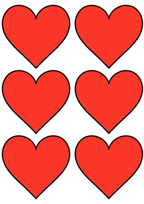 Printable Heart Shape Pattern 的图像结果