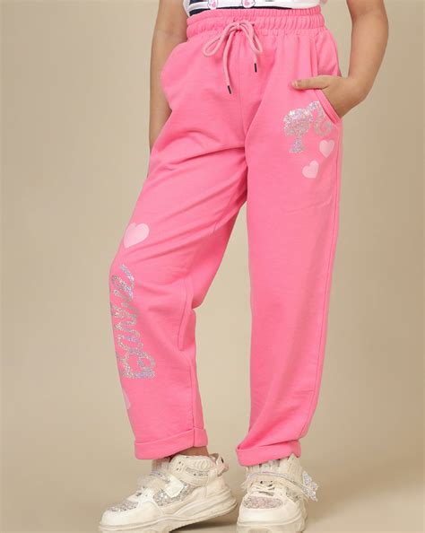 Barbie Printed Regular Fit Jogger For Girls – Kidsville