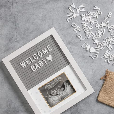 LittleVision Sonogram Picture Frame Felt | Ubuy India