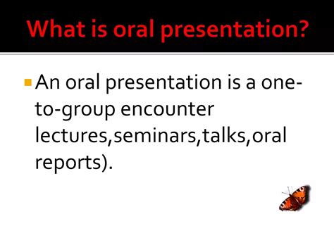 Oral Presentation Example 的图像结果