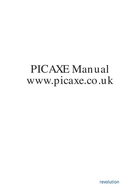 Picaxe 6 Tutorial 的图像结果