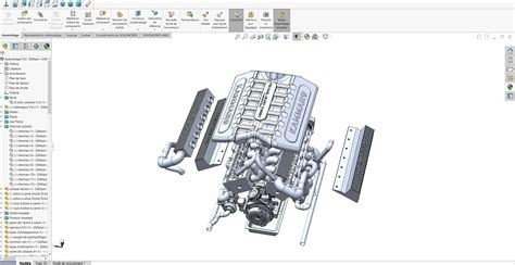 Image result for SolidWorks Model of Engine