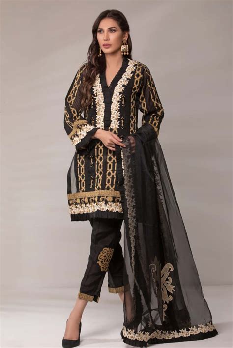 Experience Charm with Blackburn Pakistani Designer Outfit - Shireen ...