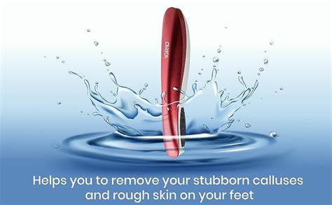 iGRiD Electric Callus Remover | Red | Professional Pedicure & Feet Care ...