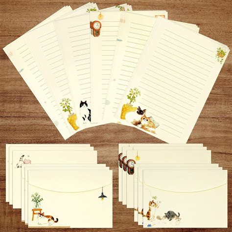 Best Cat-Themed Stationery Set (Luxury Paper and Designs): Purr-fect ...