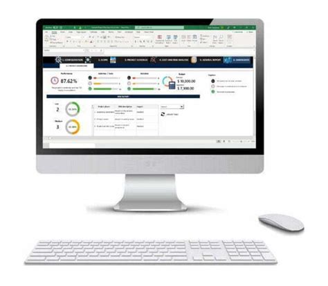 Project Plan Using Excel 的图像结果