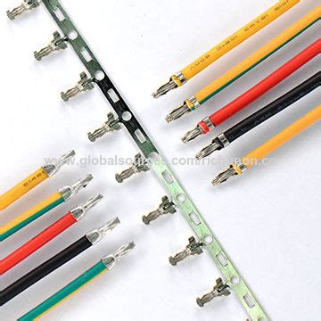 China Brass Crimp Pin PCB Spring Terminal Wire Harness on Global Sources