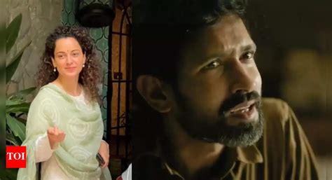 Kangana playfully taunts paps, tells them to watch Vikrant Massey's ...