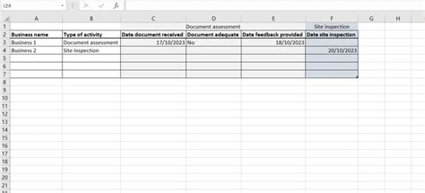 Excel File Format for Work Documentation 的图像结果