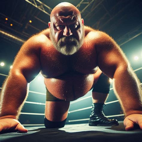 Big wrestling bear stalking his prey by sbanon on DeviantArt