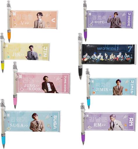 Luoyou Buy BTS Map Of The Soul 7 Photo Pen Set - 8pcs at Ubuy India