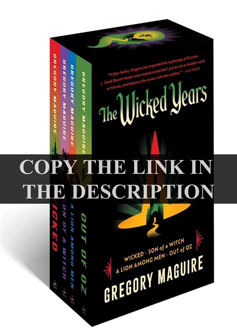 Read PDF The Wicked Series Box Set Wicked Son of a Witch Out of Oz A ...