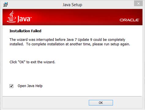 Image result for Error Installing Java